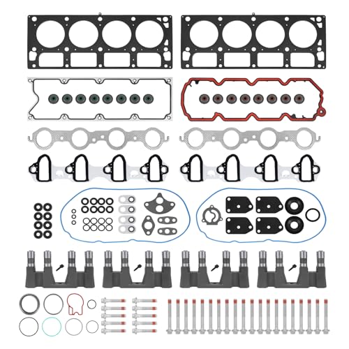 5.3 NON AFM DOD Kit with Camshaft, Lifters, Head Gasket Set, Valley Cover Plate & Oil Pump, Fit for 2007-2013 Chevy Silverado 1500/Tahoe, GMC Sierra/Yukon 5.3L V8 Engine - color: NON AFM Kit w/ Oil Pump & Valley Cover