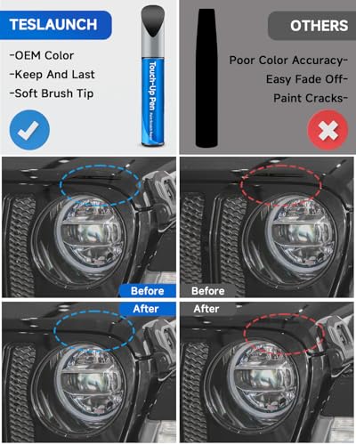 Touch Up Paint Compatible with Jeep Exact Match Touch Up Paint Car Scratch Repair (Granite Crystal Metallic(PAU/LAU) Compatible with Cherokee/Compass/Grand-Cherokee/Patriot/Renegade/Wrangler-JK/Wrangler-JK-Unlimited) - color: Granite Crystal Metallic(PAU/