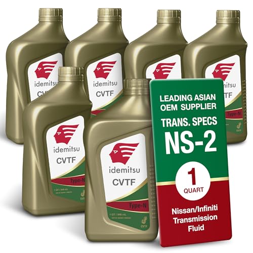 Idemitsu CVT Type N (NS-2) Transmission Fluid – 1 Qt, 6 Pack - size: 1 Quart, style: 6 Pack