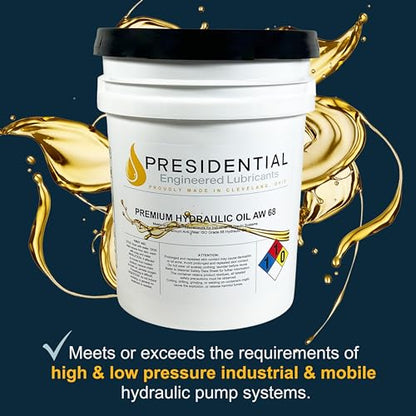 Presidential ISO AW 68 Hydraulic Oil (5 Gallon Pail)