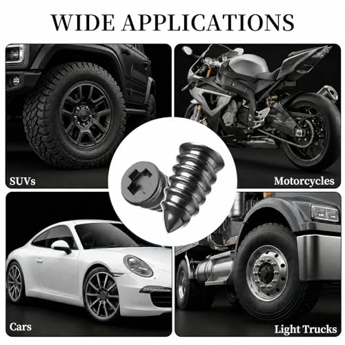 Tire Repair Kit, 60PCS Rubber Tire Repair Plugs, 3-in-1 Ratchet Tool