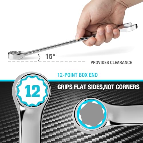DURATECH 15/16" Combination Wrench, SAE - size: 15/16"