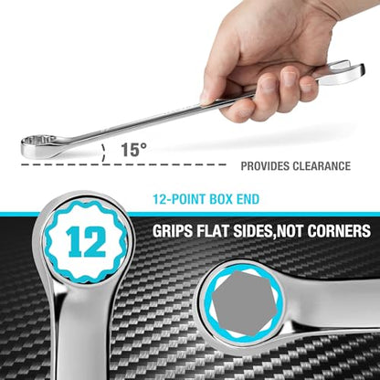 DURATECH 15/16" Combination Wrench, SAE - size: 15/16"