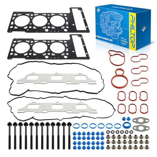 PHILTOP Engine Cylinder Head Gasket Kit for Chrysler Sebring 2001-2010 2.7L - size: HS9514PT-1