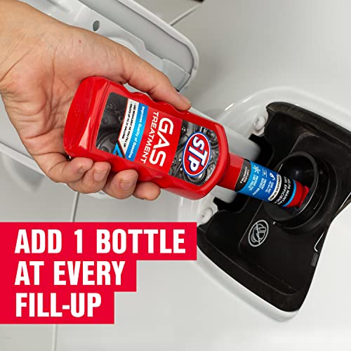 STP Gas Treatment, Fuel Intake System Cleaner, Bottles, 5.25 Fl Oz, Pack of 12 - style: Gas Treatment (12 Pack)