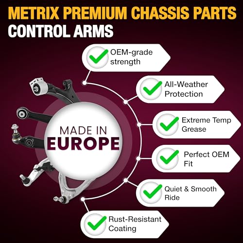 Metrix Premium Chassis Parts Right Control Arm Kit Fits BMW 328i 99, 323i - size: 34403MT