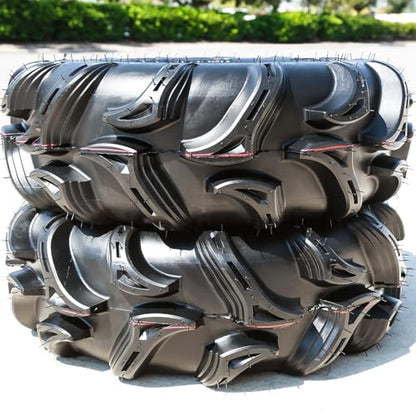 4 x Forerunner Vulcan 28X9.00-12 Mud Terrain 6 Ply All Season Bias Tires