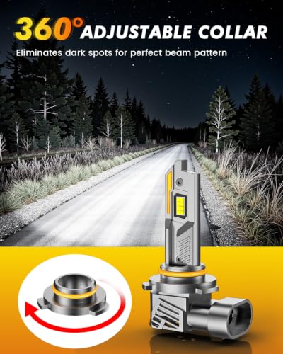 Termitor 9012/HIR2 Light Bulbs, 130,000LM 15X Ultra-Bright, Pack of 2 - size: 9012/HIR2