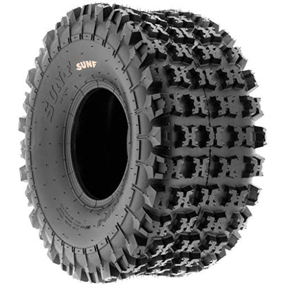 SunF Replacement of XC-Sport ATV UTV Knobby Tire 22x10-9,6 PR Tubeless A027 - size: 22x10-9