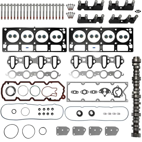 Gen4 5.3L LS AFM DOD Camshaft & Valve Lifters with Head Gasket Set - color: QH-DTB-GM5300-AFM-003