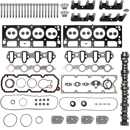 Gen4 5.3L LS AFM DOD Camshaft & Valve Lifters with Head Gasket Set - color: QH-DTB-GM5300-AFM-003