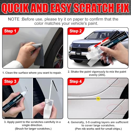 Car Touch Up Paint(Red Diamond(P62)) for Mitsubishi - color: Red Diamond(P62) for 2025 Outlander/2025 Outlander PHEV/2025 Outlander Sport/2025 Eclipse Cross