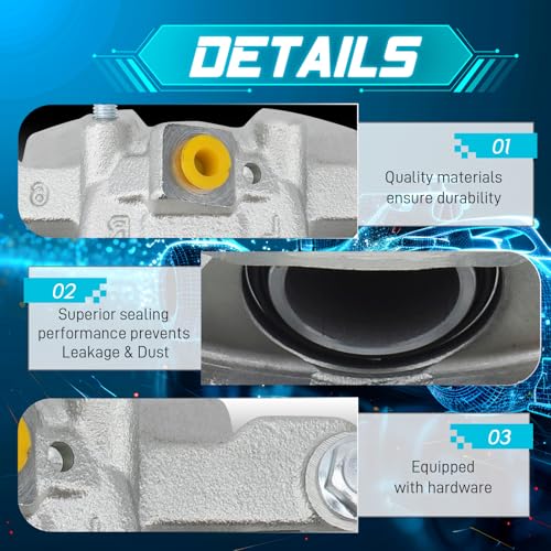 IRONTEK 19B2049 Front Right Passenger Side Brake Caliper - color: Right