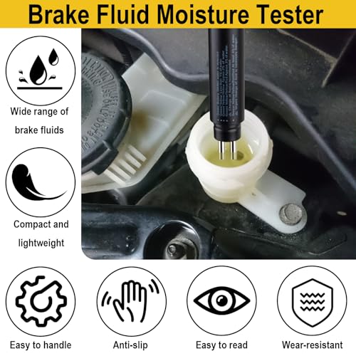 ecocstm Brake Fluid Tester, Brake Fluid Moisture Tester, Brake Tester