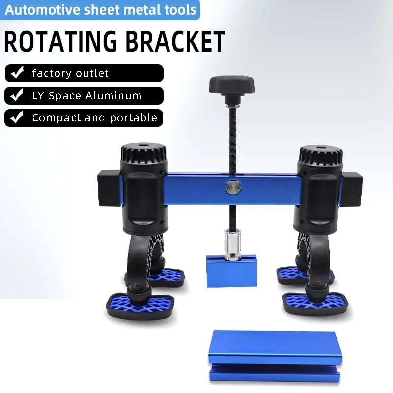 Car Dent Pull Lever Bar Kit Fit for Aluminum and Steel Dent Pulling, Aluminum Alloy Portable Car Dent Puller Kit - size: 350mm