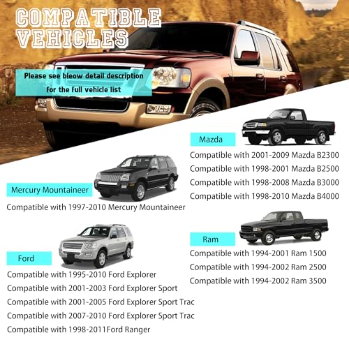 Front Stabilizer Sway Bar End Links Compatible With Ford Mazda - size: K7275