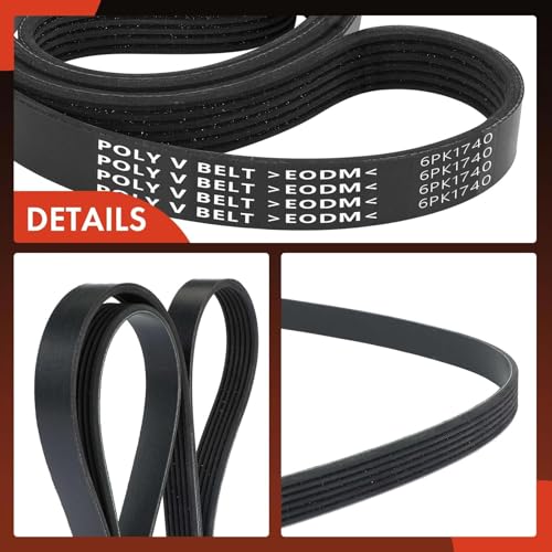 A-Premium Serpentine Belt 6-Rib 73.97 In