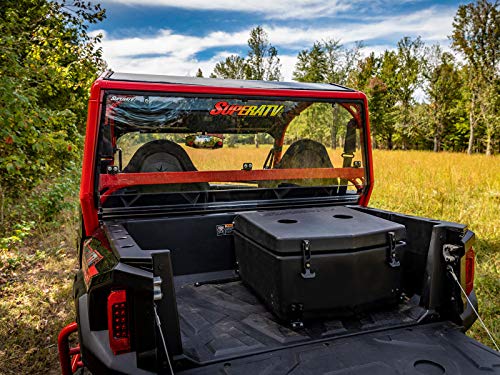 SuperATV Heavy Duty Insulated Rear Cooler/Cargo Box for Polaris General 1000 / General 4 (2016+) - Sealed Lid Keeps Ice in & Mud Out