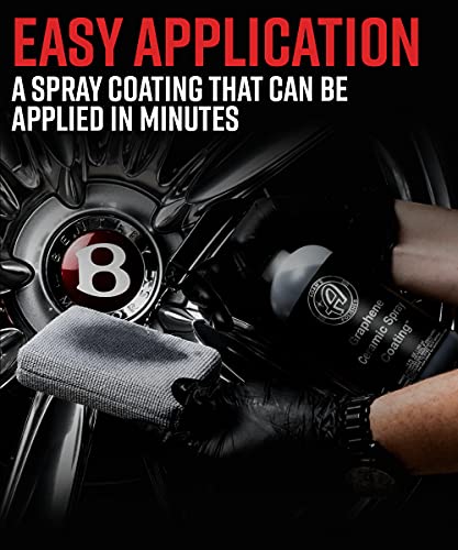 Adam's Polishes Graphene Ceramic Spray Coating - Sprayable Graphene Oxide Ceramic Coating for Cars, Boats, RV's & Motorcycle | Adds Extreme Gloss, Depth, Shine & Protection - style: 12oz