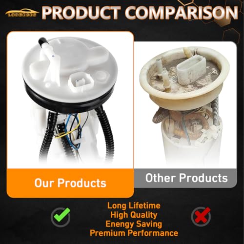 Electric Fuel Pump Module Assembly FIT Hyundai Santa Fe 2008–2009 – with Fuel Sending Unit – Replace OE# E8821M, FG1272, SP3022M, 31110-0W000 - color: E8821M