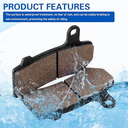 Brake Pads for Harley Davidson Touring FLHTC Electra Glide Classic