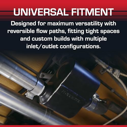 Flowmaster Super 10 Series Muffler – 3.00" Offset In / 3.00" Center Out - color: Offset In / Center Out