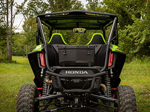 SuperATV Heavy Duty Rear Insulated UTV Cooler/Cargo Box for 2019+ Honda Talon 1000R /1000X / 2020+ Honda Talon 1000X-4 | Multi Function Storage w/Mounting Kit | Sealed Lid Keeps Ice in & Mud Out