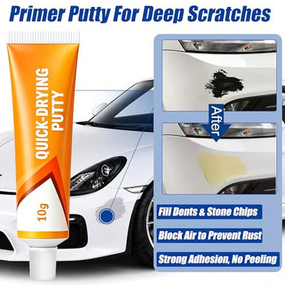 Cavalry Blue(8W2) Touch Up Paint Compatible with Toyota, All in One Car Scratch Repair Kit with Primer Putty & Clear Coat, Complete Sanding Tools Set for Scratches Chips Nicks - color: Cavalry Blue(8W2), size: Toyota