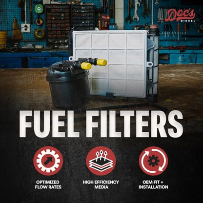 Doc's Diesel Fuel Filter, 6.7L Powerstroke F250 F350 F450 2017+ Fits FD4625