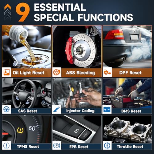 FOXWELL NT716 Bidirectional OBD2 Scanner 4-System Code Reader for Mechanics