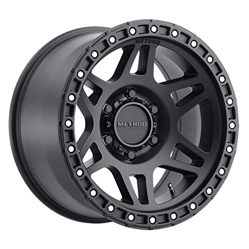 Method Race Wheels 312 Matte Black 17x8.5" 6x120", 0mm offset 4.75" Backspace, MR31278562500 - color: Matte Black, size: 17x8.5 inches, 6x120, 0/4.75"