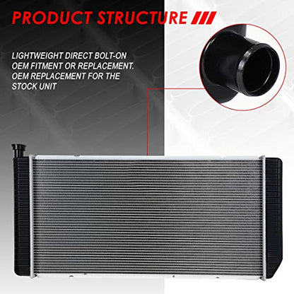 Auto Dynasty 1522 Radiator for 94-99 Chevy GMC C/K 1500 2500 3500 Suburban - color: 94-02 C/K Tahoe/Yukon