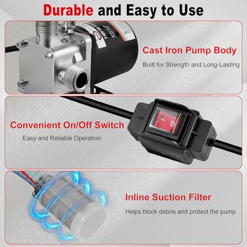 FMCNMech 8 GPM 110V Electric Oil Transfer Pump Kit - color: 8 GPM Oil Pump