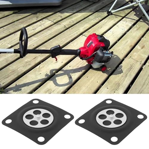 ECSiNG 2 Sets of Carburetor Diaphragm Gasket Repair Kit Compatible with Kawasaki TG18 TG20 TG24 TG28 TF22 33.6x28mm 28.9x28.9mm Carburetor Diaphragm Seal Kit