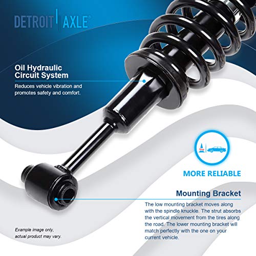 Detroit Axle - Front & Rear Struts for 2004 2005 Ford Explorer - size: 10004-4/Shock Kit