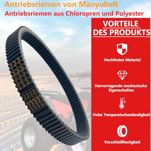 Drive Belt Suitable for CF Moto CF450 CF550 CForce 400 500 600 Swat Trail Tracker Snyper UForce ZForce 500 600 X5 X6 Z6 0180-055000-0001 Clutch Belt
