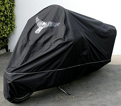 Formosa Covers 600D Heavy Duty Motorcycle Cover w/Cable & Lock XXL Eagle - size: XXL