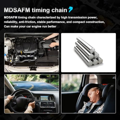 Timing Chain Kit & VVT Sprocket Compatible with 2013-2017 Cadillac ATS CTS, for Chevy Malibu, Camaro, for Buick Regal, 2.0L 2.5L Envision Turbo Engine OE Standard Timing Replacement Kit - color: Cadillac Timing Chain Kit