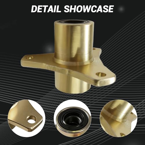 15mm 3 Stud Front Wheel Rim Bearing Hub Replacement Parts for 110cc 125cc Quad Dirt Bike ATV