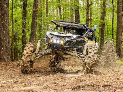 SuperATV 35" Terminator MAX Mud Tire for UTV/ATV - Polaris RZR, General, Ranger, Can-Am X3, Maverick, Kawasaki Teryx KRX, Honda Talon 1000 & More - (35x10-22) - size: 35x10-22