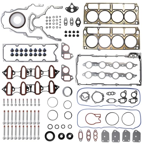 Head Gasket Set with Bolts, 5.3/4.8L for GMC Envoy/Sierra/Yukon - style: for Silverado 1500 5.3L 2005-2013
