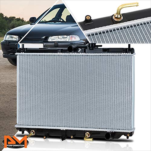 DPI-19 Aluminum Core Replacement Radiator Compatible with Honda Accord/Prelude AT 90-96 - color: 90-96 Honda Accord Prelude 2.2L AT