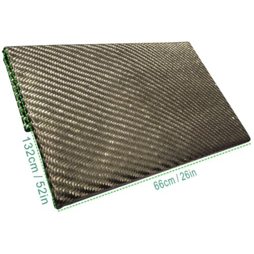 Reinforced Exhaust Heat Shield Mat Adhesive Heat Shield Heat Shield Automotive Heat Shield Material with Adhesive Backed Resistant High-Temp (26'' x 52'') - size: 26'' x 52''