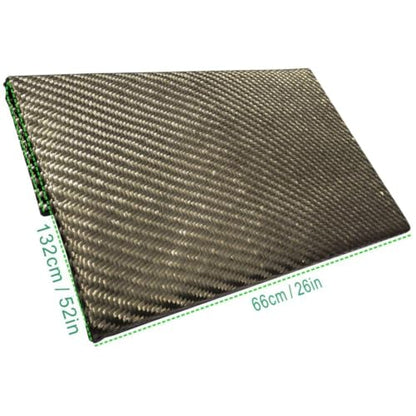 Reinforced Exhaust Heat Shield Mat Adhesive Heat Shield Heat Shield Automotive Heat Shield Material with Adhesive Backed Resistant High-Temp (26'' x 52'') - size: 26'' x 52''