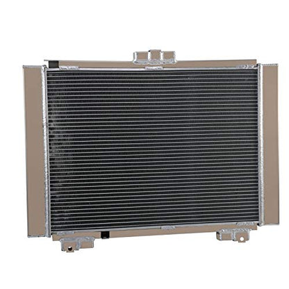 3 Rows Full Aluminum Radiator Compatible For 1964 Ford Galaxie 500 / 500XL L6/V8