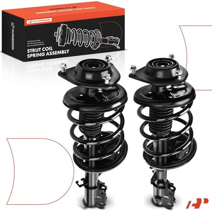 A-Premium Rear Complete Strut Assemblies with Coil Springs, Set of 2 - style: Front Strut