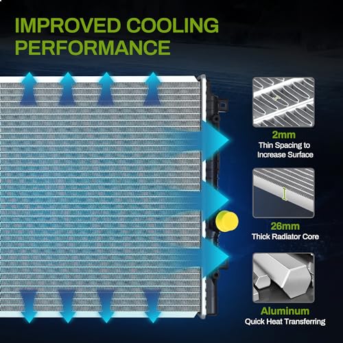 AUTOSAVER88 Radiator Compatible with 2014-2022 Volkswagen Passat - style: 14-18 Volkswagen VW Jetta