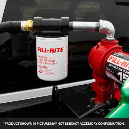 Fill-Rite F2510PM0 1" - 12 UNF 25 GPM (94 LPM) 10 Micron Particulate Spin-On Multi Fuel Filter - style: 25 GPM Particulate Pony