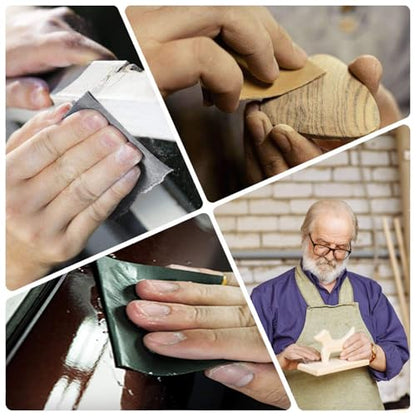 Sandpaper 2000 Grit, Wet Dry Sanding Sheets, High Performance Sand Paper for Wood Furniture Finishing, Metal Grinding, Automotive Polishing, 9 x 11 inches, 15-Sheets - size: 2000 Grit, 15 Sheets, 9 x 11 inches