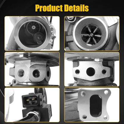 25207489 Turbo Charger Fit Chevy Malibu 1.5L 2016 2019 2017 2018 2020 2023, 12687057 12669064 Turbo Charger Assembly Kit w/Gaskets Fit 16-23 Malibu LS LT L4 Engine